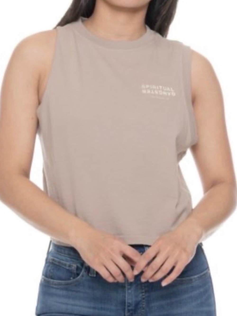 Spiritual Gangster Jagger Muscle Tank Top Small